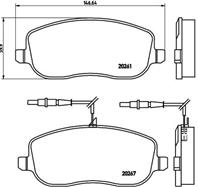 P23090_=879 12=573096B!колодки дисковые п.Citroen C8 Peugeot 807  Fiat Ulysse 2.0i-2.2i/HDi 00&gt