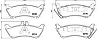 P50044_=698 11=FDB1608 !колодки дисковые з. MB W163 2.3/3.2/2.7CDi 99&gt