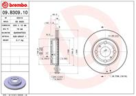 Диск торм. TOYOTA YARIS SCP1_  NLP1_  NCP1_ 01/99-12/05 F