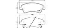 Колодки тормозные дисковые P83081 от компании BREMBO