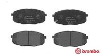 BREMBO P 30 034 Колодки тормозные HYUNDAI i30 07-/KIA СEED 07-/CARENS 02- передние