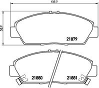 P28021 406 02572350B !колодки дисковые п.Honda Accord/Prelude 2.0 92&gt Rover 600 1.8-2.0 93-99