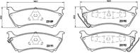 Колодки тормозные дисковые задние P50040 от компании BREMBO