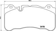 К-т торм. колодок Fr MB SLR (R199)