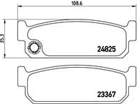 Колодки тормозные NISSAN Maxima QX (A32)