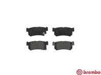 BREMBO P 15 010 Колодки тормозные SSANGYONG REXTON 02&gt/KYRON 05&gt/ACTYON 05&gt задние