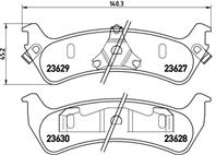 P24042_=617 12 !колодки дисковые з. Ford Explorer 4.0 95&gt/Windstar 95-99