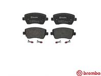 BREMBO P 68 033 Колодки тормозные NISSAN MICRA 03&gt/RENAULT CLIO 05&gtпередние