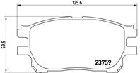 P83070_=GDB3414=D2263-01 !колодки дисковые п. Toyota Previa 2.0 D-4D/2.4 16V VV