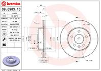 09.6983.10_диск торм. пер. ! MB Vito all 96-03