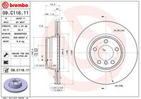 Диск тормозной передние BMW 2 Convertible (F23) 11/14-&gt / BMW 2 Coupe (F22  F87) 10/13-&gt / BMW 3 (F...
