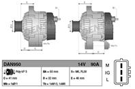 Dan950_генератор! 90a toyota avensis 2.0vvt-i 00-03