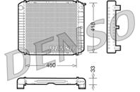 DRM33004_радиатор системы охлаждения! Volvo 760/940 2.0-2.3T 85-00