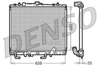 Радиатор двигателя (manualna) MITSUBISHI PAJERO SPORT I 2.5D 11.98-