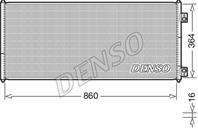 Интеркулер ford transit 2.0d/2.3/2.4d 01.00-05.06