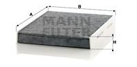 [CUK25332] Mann Фильтр салона угольный