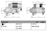 Стартер dsn1225