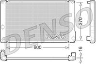 DRM50076_радиатор охлаждения!Toyota Prius 1.8i Hy