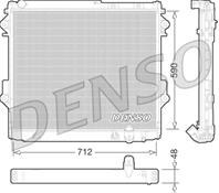 Радиатор охл. ДВС TO Land Cruiser 4.5 D4d 08/07-