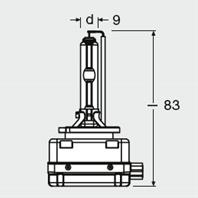 66340_лампа! XENON (D3S) 35W PK32d-5