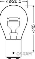 12V (21W) Лампа стандарт 2шт. в блистере