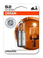 Лампа S2 12V 35/35W BA20D (мото)