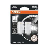 Лампа W21W 12V 2,0W LEDriving, 2шт. блистер