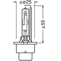 Лампа ксенон D4S 35W P32D-5 FS1