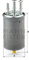 Топливный фильтр mann