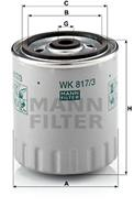 [WK817/3X] Mann Фильтр топливный