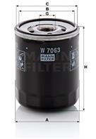 Масляный фильтр mann