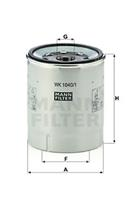 MANN WK 1040/1X Фильтр топливный для ДВС а/м