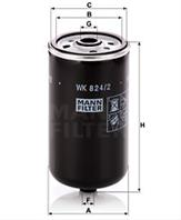 WK 824/2_фильтр топливный!Hyundai Accent/Matrix 1