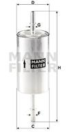 [WK61446] Mann Фильтр топливный