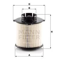MANN PU9001X Фильтр топливный OPEL MERIVA 1.3D-1.7D 10- (PU9001X)