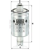 [WK6123] Mann Фильтр топливный