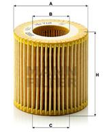 Hu 710 x_фильтр масляный !vw polo skoda fabia sea