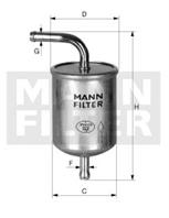 Фильтр mann-filter wk 710 1 (_)