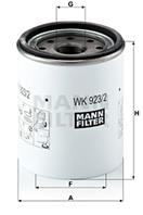 Топливный фильтр MANN-FILTER WK923/2X