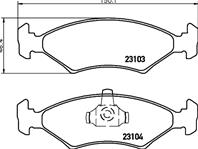 Кол. торм. диск. компл. Ford