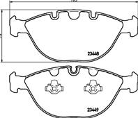 23448/20.8mm/Торм.колодки BMW X5 4.6/4.8 пер