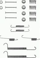 Комплект монтажный барабанных тормозных колодок 1986 1991