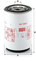 MANN WK1060/3X Фильтр топливный DAF (MANN)