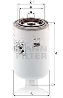 WK 9165 X_фильтр топливный!со сливом Case Construction 500/9000-Serie  JCB  Kom