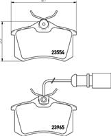 Кол. торм. диск. компл. vw sharan 00-t