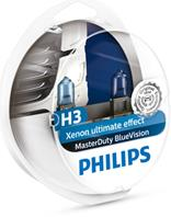 Лампа Philips H3 MasterDuty BlueVision 70WPK22s