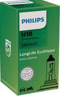 H18 12V- 65W (PY26d-1) (увелич. срок службы) LongLife EcoVision