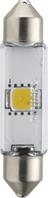 Лампа 12V фестон 10 5x43 LED 12945 4000K 1W в блистере 1 шт.