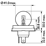 R2 24V- 55/50W (P45t)