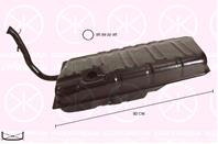 VW POLO 82-90 бензобак 42L бенз. не инж.
